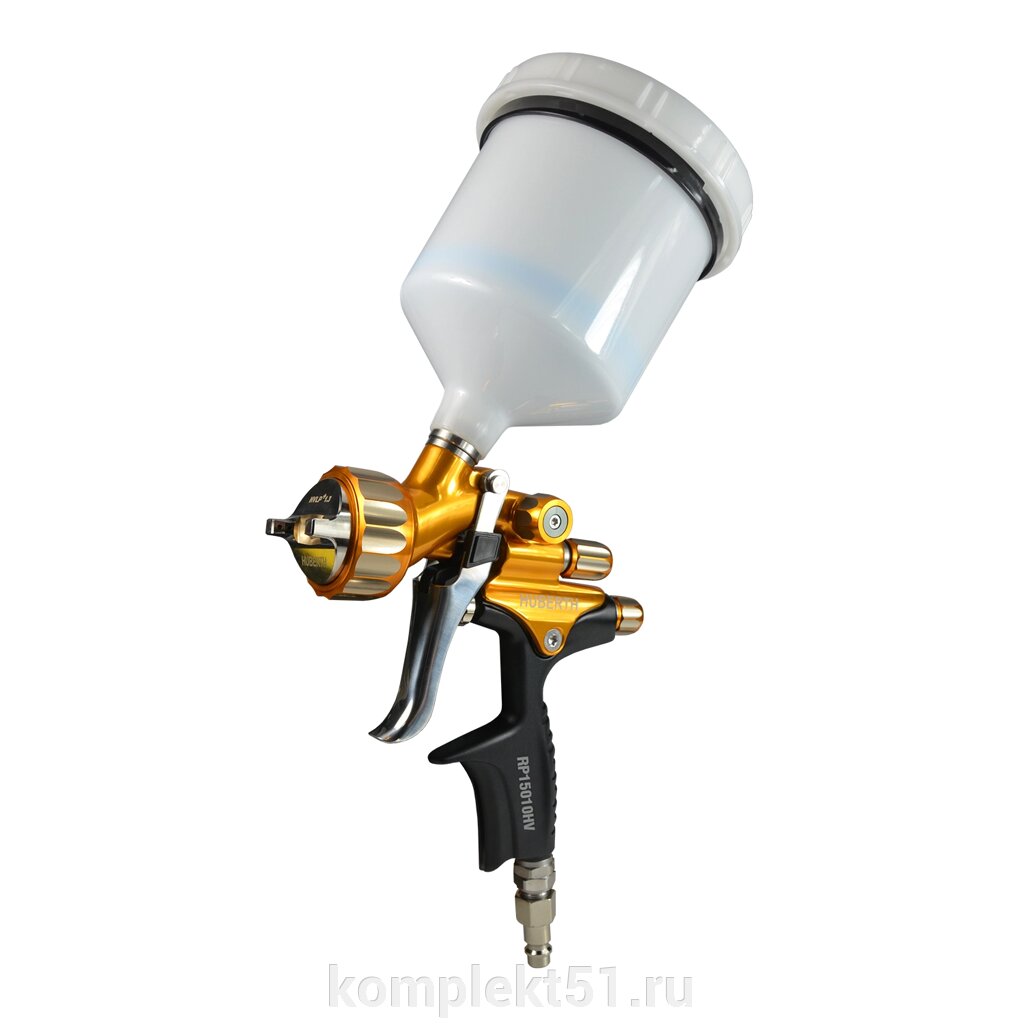 Краскопульт пневматический Huberth HVLP+ RP15010HV (дюза 1.3 мм) от компании Cпецкомплект - оборудование для автосервиса и шиномонтажа в Мурманске - фото 1