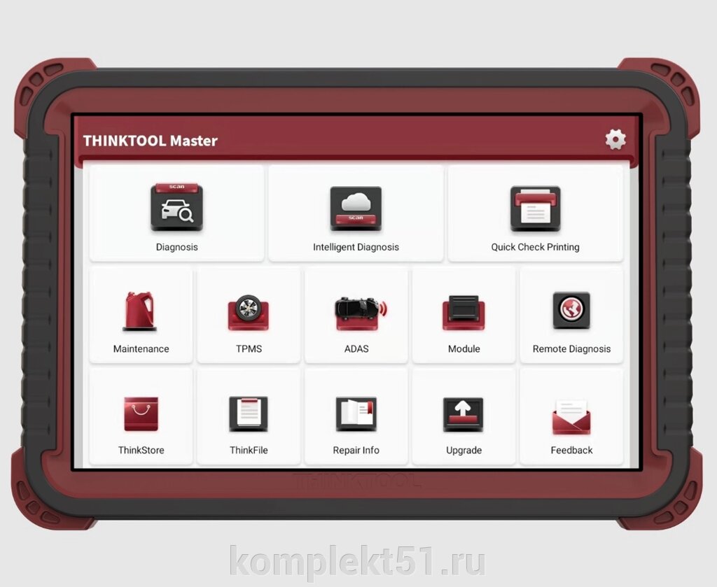 Сканер диагностический 10" THINKTOOL Master для легковых автомобилей от компании Cпецкомплект - оборудование для автосервиса и шиномонтажа в Мурманске - фото 1