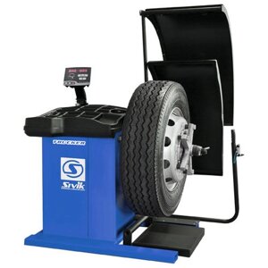 СБМП-200 Ст blue TRUCKER Standard Сивик Балансировочный стенд для колес грузовых автомобилей полуавтоматический 