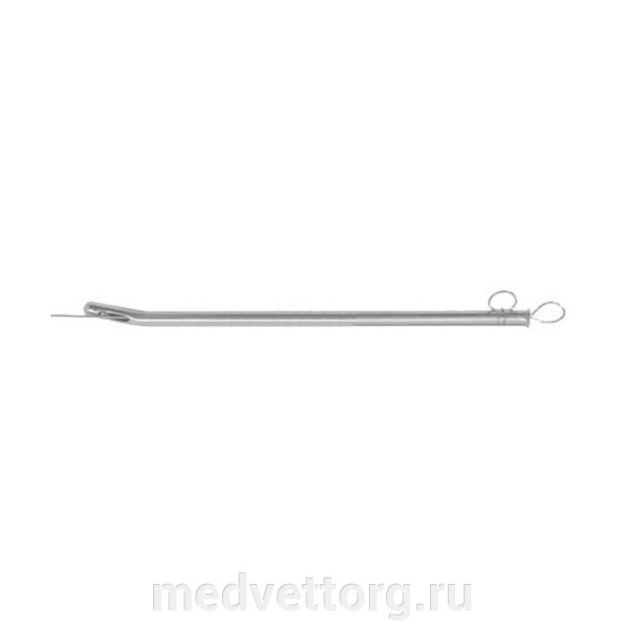 Катетер уретральный металлический женский (КЖ-14s) от компании "МедВетТорг" - фото 1