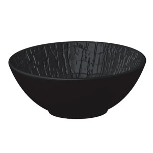 Блюдо для салата d=19 см, h=6.5 см, 700 мл, серия "Black Raw Wood" P. L. ProffCuisine