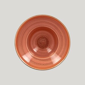 Глубокая тарелка RAK Porcelain Twirl Coral 480 мл, 26х9 см