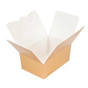 Коробка для кондитерских изделий, 250 г, золотая, 11,5х7,5х5 см, картон, 1 шт, Garcia de Pou