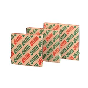 Коробка для пиццы белая, 40х40х3,5 см, гофрированный картон, 100 шт/уп, Garcia de Pou