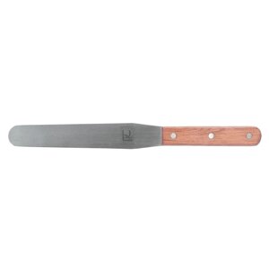 Нож-лопатка кондитерская металлическая с деревянной ручкой 15 см, P. L. Proff Chef Line