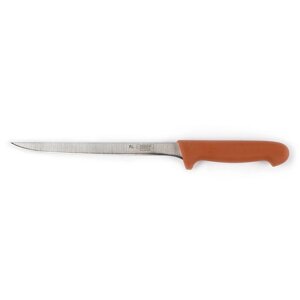 Нож PRO-Line филейный, коричневая ручка, 20 см, P. L. Proff Cuisine