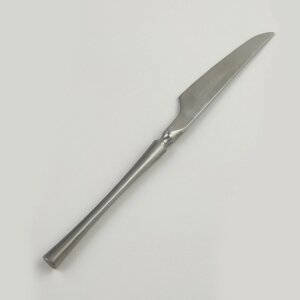 Нож столовый, серебряный матовый цвет, серия "1920-Silver" P. L.