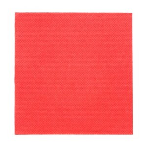 Салфетка двухслойная Double Point, красная,20х20см,1уп = 100 шт) бумага, Garcia de Pou