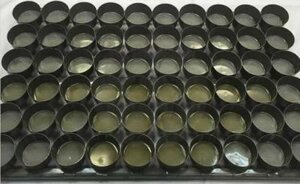 Сборка форм для выпечки на решетке "Маффин", 5,5х6х3 см, 60 шт, решетка 60х40, P. L. Proff Cuisine (ч
