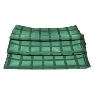 Скатерть зеленая 150х210 см, жаккард, P. L. CHEF