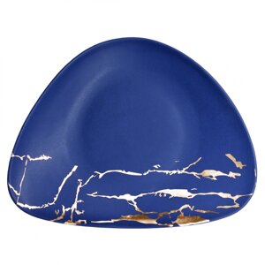 Тарелка Blue Gold 35х28 см, P. L. Proff Cuisine