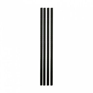 Трубочки бумажные коктейльные 0,6х14 см, чёрные,1упаковка = 250 шт), Garcia de Pou Испания