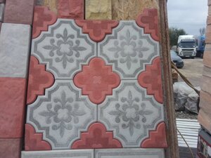 Тротуарная плитка лилия малая от производителя Крым