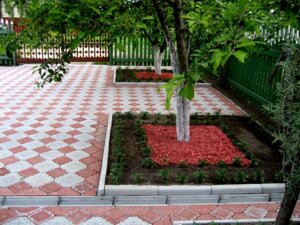 Тротуарная плитка лилия малая от производителя Симферополь и др. города