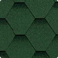 Черепица серии Кадриль цвет зеленый от компании ООО "МегаСтрой" - фото 1