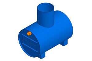 Жироуловитель ПЭ-7-1000 (подземный горизонтальный)