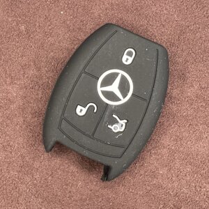 244. Силиконовый чехол для Mercedes-Benz 3кн (SMART)