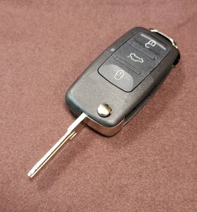 Чип ключ LADA выкидной (стиль VW) (ver 2)(Калина, Приора, Шеви Нива, Датсун, Гранта)