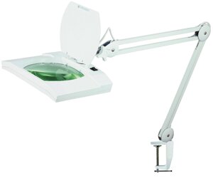 Лампа-лупа 8069LED-A 3D светодиодная с прямоугольным плафоном