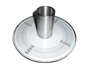 Вискозиметр Суттарда ВС для определения сроков схватывания гипсового теста нержавеющая сталь.