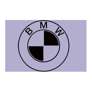 Наклейка виниловая BMW