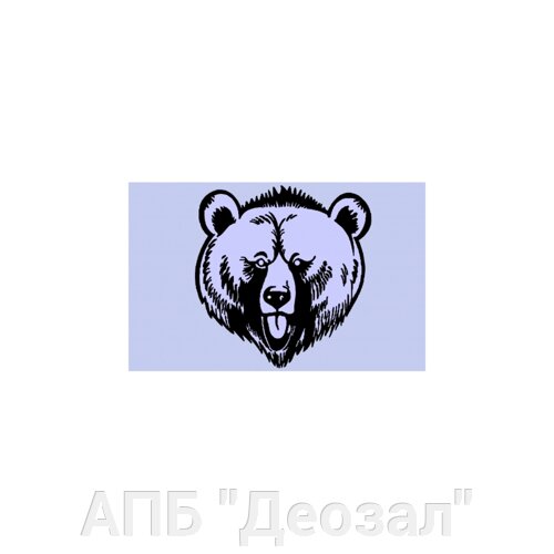 Наклейка виниловая Медведь