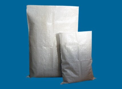Мешок 50 кг (55х105) - белый/сер - 72-75г ##от компании## LexxpacK - Магазин Упаковки - ##фото## 1