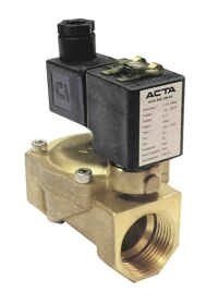 Клапан электромагнитный ACTA ЭСК 103-104 поршневой, для высокого давления, пара, компрессорного оборудования