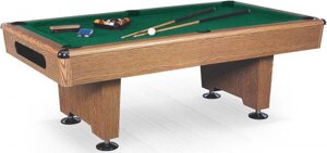 DBO Бильярдный стол для пула «Eliminator» 7 ф (дуб) в комплекте, аксессуары + сукно