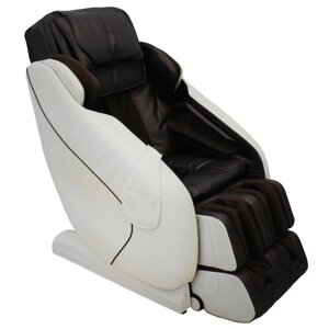Массажное кресло imperial для дома и офиса, 3D массаж, слайдер, бежево-коричневый