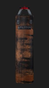 Мешок Боксерский мешок «DIKO FILIPPOV» из буйволиной кожи на пружинах 38 кг