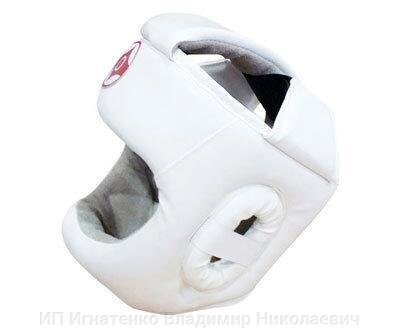 Шлем для каратэ Expert с защитой верха головы (кожзаменитель) - преимущества