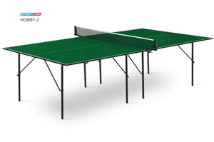 Start Line Теннисный стол для помещений "Start line Hobby-2 Indoor"273 х 152,5 х 76 см) с колесами