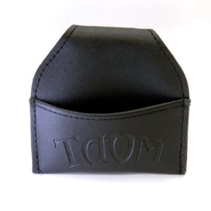 Taom Billiards Пенал для мела "Taom Chalk Bag" черный (натуральная кожа)