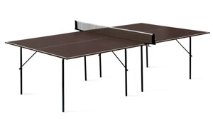 Теннисный стол влагостойкий "Start Line Hobby-2 Outdoor"273 х 150 х 76 см), коричневый
