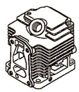 Цилиндр makita BCM2610 351130200