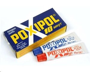 Холодная сварка "POXIPOL" 14мл. универс. мет