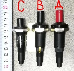 Пьезорозжиг газовой колонки AEZ №010284C