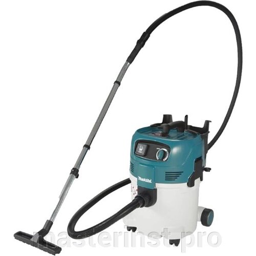 Пылесос MAKITA VC3012L 1500Вт,3600л/м,210мбар,30л, шланг36ммх3.5м,8.5кг, кор,2нас,2 п/сб, щетка,2адапт,