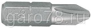 Вставка (бита) торцевая 1/4", Phillips, PH1, L = 25 мм KING TONY 102501P