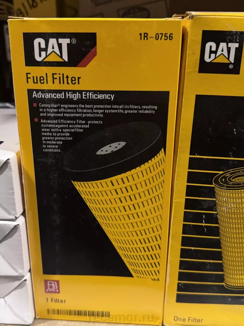 Фильтр топливный Cat 1R-0756 от компании Компания Рекам Групп - фото 1