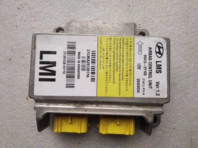 Блок управления AIR BAG 959102Y100 Hyundai ix35 Хендай АйИкс 35 б/у ##от компании## РазборАавто66 - ##фото## 1