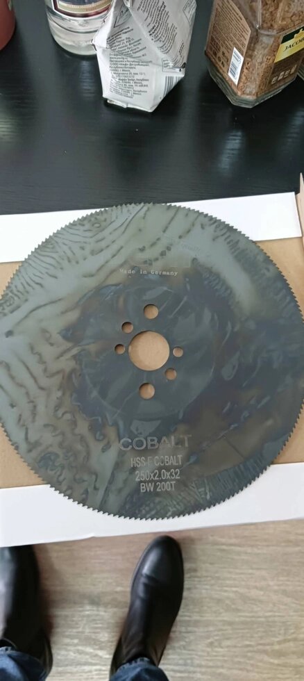 Диск для резки металла Berh HSS Cobalt 250х32х2 Z=200 T BW от компании ООО "ТехКом" - фото 1