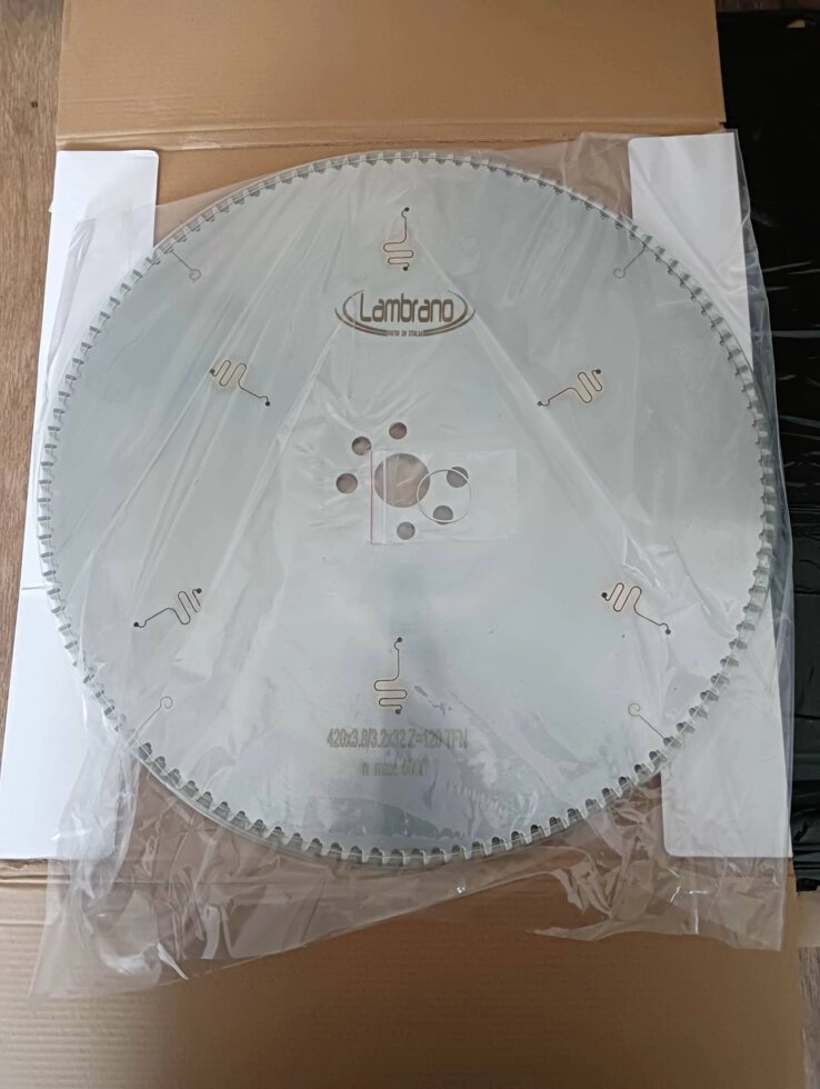 Пильный диск по алюминию HM 420х3,6/2,8х32(30) Z120 ТFN Lambrano (ltaly) ECO от компании ООО "ТехКом" - фото 1