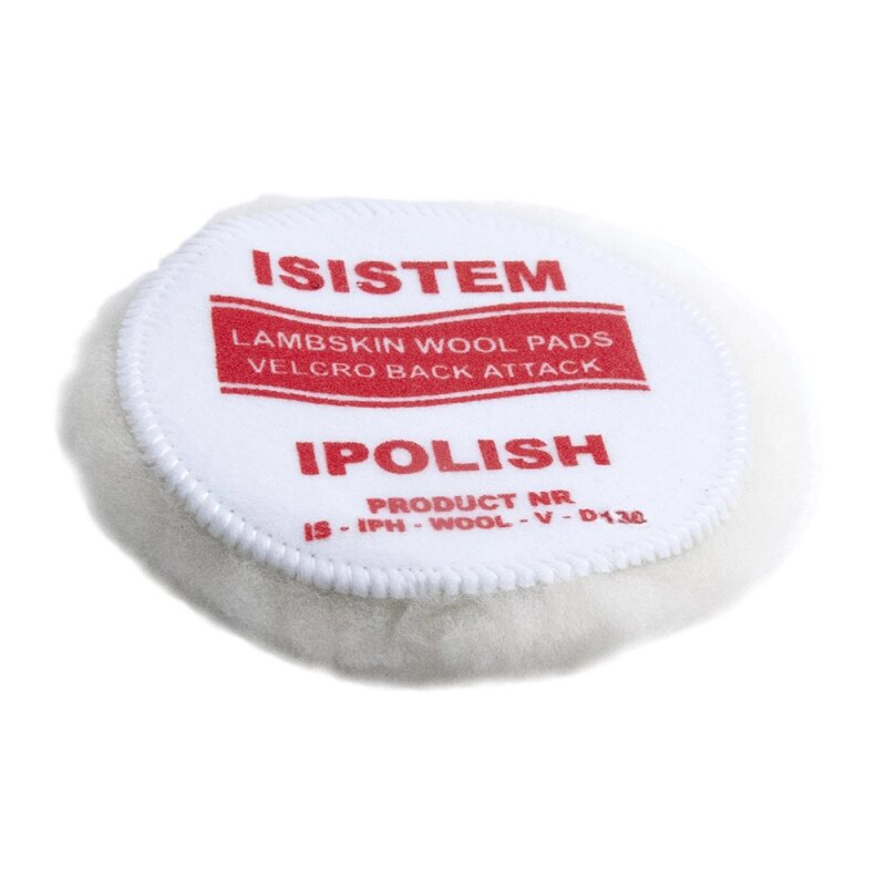 130мм ISISTEM IPOLISH Полировальный круг из натурального прямого ворса, мягкая основа от компании ООО «ВЕКТРА» - фото 1