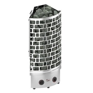 Электрическая печь ARIES, угловая, нерж. сталь, со встр. блоком упр., 9 квт, ARI3-90NB-CNR-P