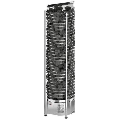 Электрическая печь TOWER TH3-45NS-WL пристенной установки, ПОЛУкруглая, без пульта управления от компании СпаТех - фото 1