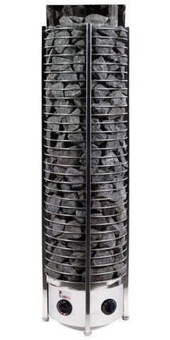 Электрическая печь TOWER TH6-90NB-WL пристенной установки, ПОЛУкруглая, СО ВСТРОЕННЫМ ПУЛЬТОМ управления от компании СпаТех - фото 1