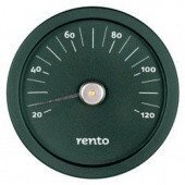 RENTO Термометр алюминиевый для сауны, малахит