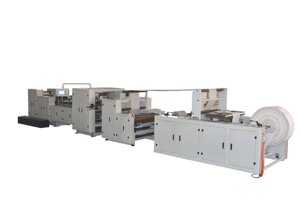 Автоматическая линия для изготовления бумажных пакетов ZNS-350